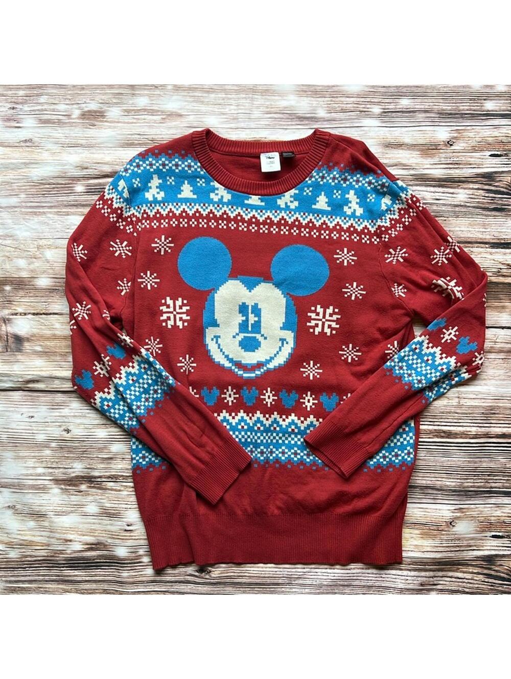 💚 Disney Christmas Mickey Mouse Sweater